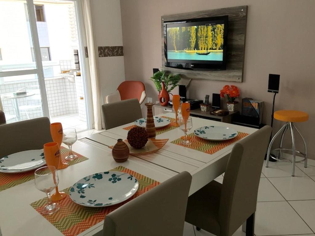 Apto Lindo Novo, Otima Localizacao Com Dois Dormitorios E Varanda Gourmet Praia Grande  Esterno foto